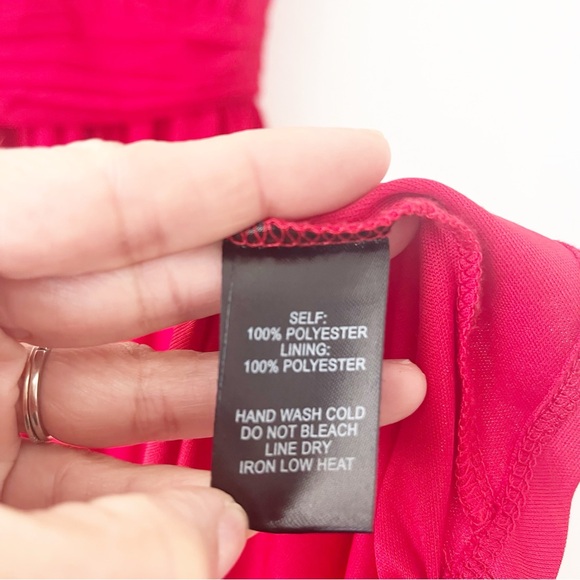 Lulus Heavenly Hues Deep V-Neck Formal Gown Maxi Dress in Red - Picture 5 of 9